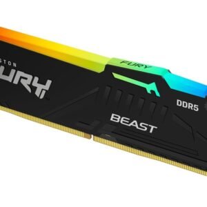 Memória DDR5 16GB 5200Mhz Cl38 Fury Beast RGB - KF552C40BBA/16