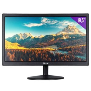 Monitor Office Skul 19,5" Led, 5ms, 75 Hz, HDMI/Vga - Sm1955ms75y