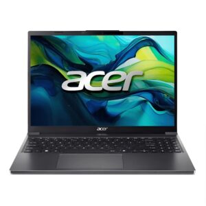 Notebook Acer Ag15 - Intel Core i5 -1334u, Memória 8GB DDR5, SSD Nvme 256GB, Tela 15.3" Wuxga IPS - Cinza