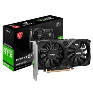 Placa De Vídeoi Geforce RTX 3050 6Gb Msi Ventus Oc 2x 2 Hdmi/1x Dp - 912 V812 060