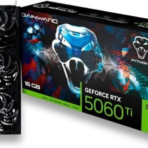 Placa De Vídeo Geforce RTX 5060 Ti 16GB Python Iii Gddr7 128Bits Gainward - Ne7506T019T1 Gb2061T