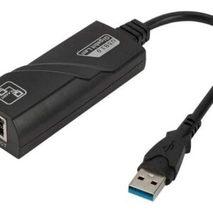 Adaptador De Rede USB RJ45 Gigabit 10/100/1000 Pc Notebook
