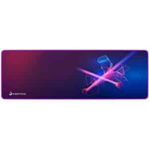Mousepad Gamer Rise Mode Speed Neon Estendido 900x300mm Borda Costurada - Rgmp06neo