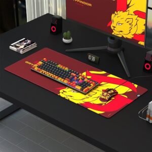 Mouse Pad Gamer 400X900X4Mm Harry Potter Gryffindor HP 939