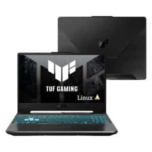 Notebook Asus Tuf Gaming A15 Fa506n - AMD Ryzen 7 7445hs, Memória 16GB DDR5, SSD 512GB, RTX 3050 4GB, Tela 15.6" Full HD IPS 144hz - Preto
