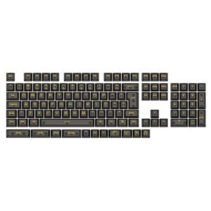 Keycaps Abnt2 117 Teclas Crystal Black