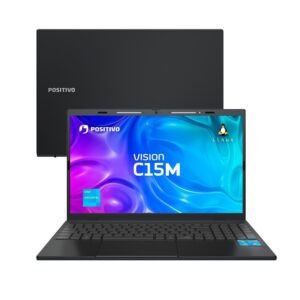Notebook Positivo Vision C15m - Intel Celeron N4500, Memória 8GB DDR4 SSD 256GB Tela 15.6" Full HD